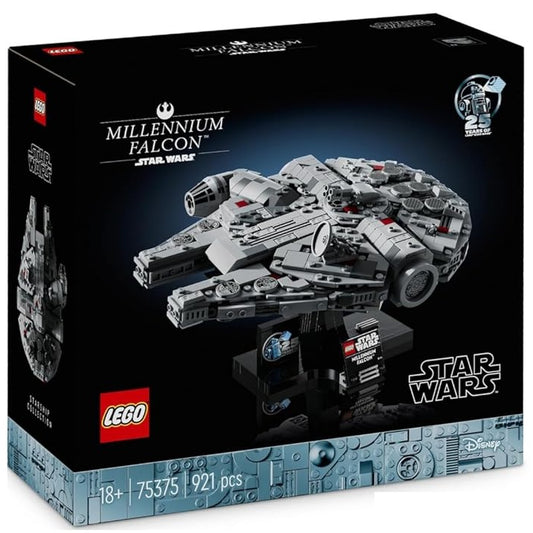 Lego - Star Wars 75375 (Millennium Falcon) 921 Pezzi Dinsey - 25 Anniversary 18+