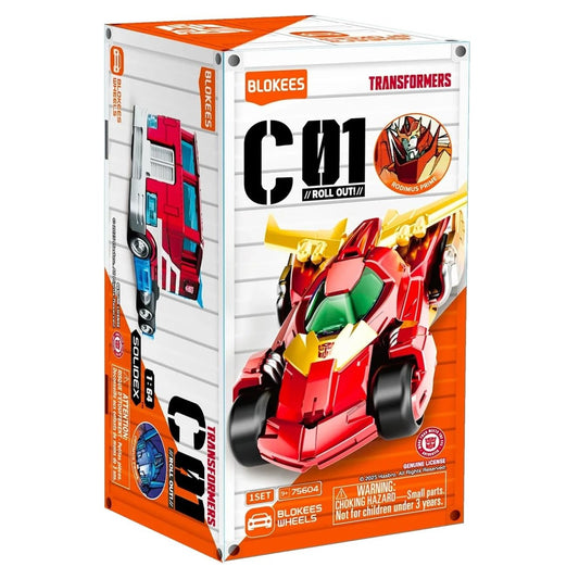 Blokees Transformers - Wheels: C01 Roll Out Auto Prime (1 Set Random) Action Figure a Sorpresa 75604