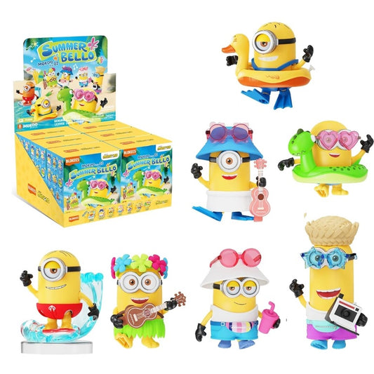 Blokees Minions - Mokoo Series 02 - Summer Bello (Blind Box) CASE OF 6 - Action Figure da Collezione 75662