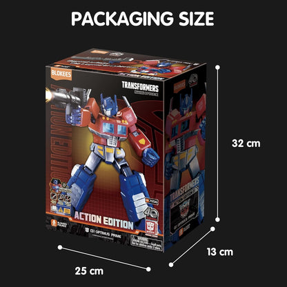Blokees Transformers Model Kit Action Edition 01 Figure (G1 Optimus Prime) 71156