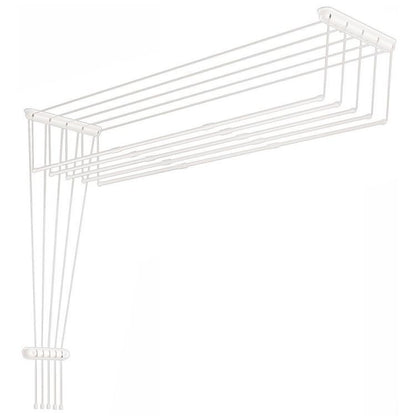 Stendibiancheria A Soffitto Stendino Porta Asciugamani Esterno/Interno - Bianco