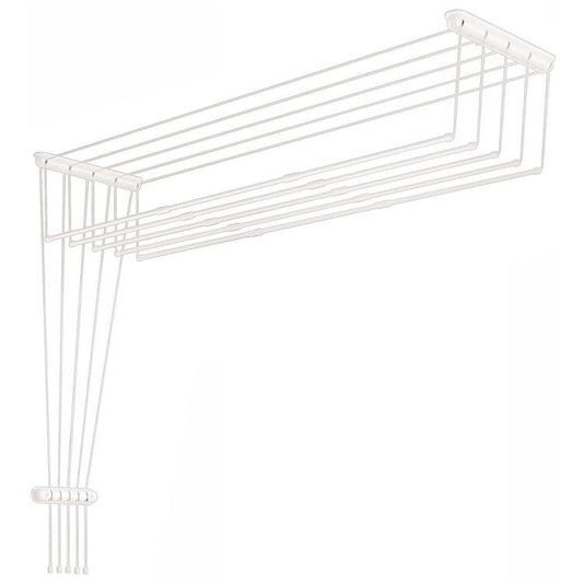 Stendibiancheria A Soffitto Stendino Porta Asciugamani Esterno/Interno - Bianco