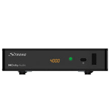 Strong SRT8215 Decoder Digitale Terrestre Dvb-T2 HDMI Tv Full HD HEVC H265 10 bit Dolby Audio USB Recording Nero