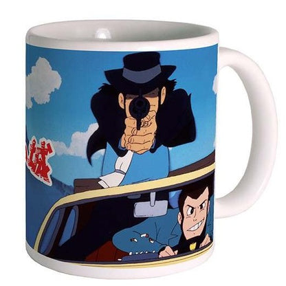 Semic - Tazza Lupin E Jigen Mug "Castle Of Cagliostro" In Ceramica Da Caffè Tè