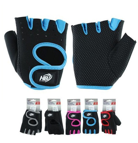 Guantini Allenamento Sollevamento Pesi Guanti Donna Palestra Fitness Colori (Xl)