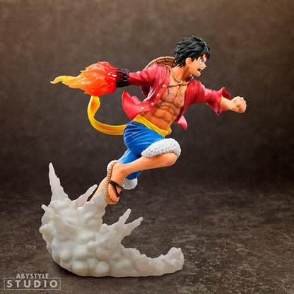 Abystyle Studio Super Figure Collection One Piece Monkey D. Luffy Red Hawk 16cm