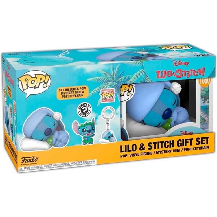 Funko Pops Gift Set Lilo & Stitch Stitch 626 Day 2024 Exclusive Box + Funko Key