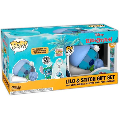Funko Pops Gift Set Lilo & Stitch Stitch 626 Day 2024 Exclusive Box + Funko Key