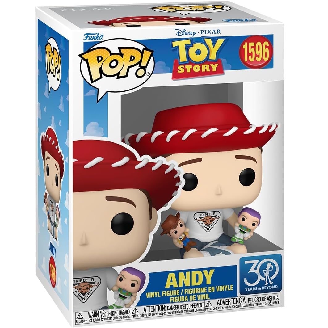Funko Pop ! Disney Pixar - Toy Story (1596) Andy - Vinyl Figure 10cm (PREORDER)