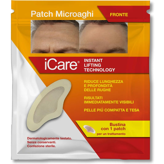 iCare Patch Microaghi Fronte Acido Ialuronico HD Lifting Antirughe Brevettato