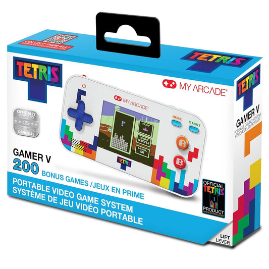 My Arcade Portable Pocket Player Gamer V (Classic Tetris) Console Portatile Retro Game + 200 Bonus