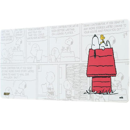 Snoopy: Tappetino Per Tastiera E Mouse Pad Pc Gaming Deskmat Grande Xxl 80X35Cm