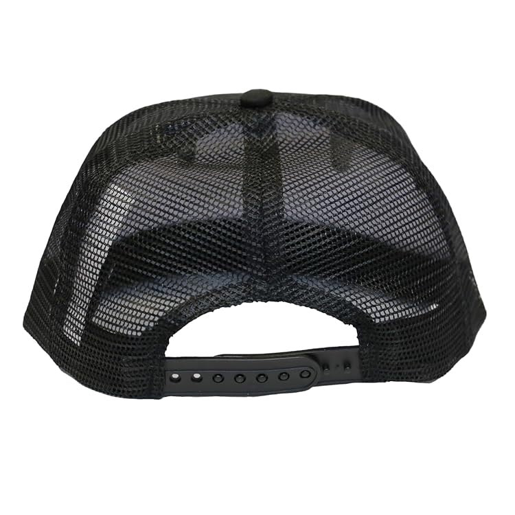 Sony - PlayStation 30th Anniversario Katakana Logo Ufficiale Strapback - Berretto Cappello Trucker con Visiera Dritta Stile Basketball Basket Cap Nero/Black