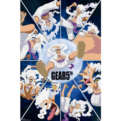 ABYSTYLE (ONE PIECE) MAXY POSTER: "GEAR 5 DINGO" MONKEY D.LUFFY (91,5X61) GB EYE