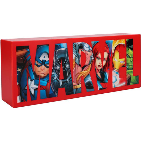 Paladone Lampada Marvel Avengers Logo Light Led Luce Illuminazione Tavolo Parete