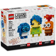Lego - Brickheadz 40749 Disney - Inside Out 2 (Gioia, Tristezza e Ansia)