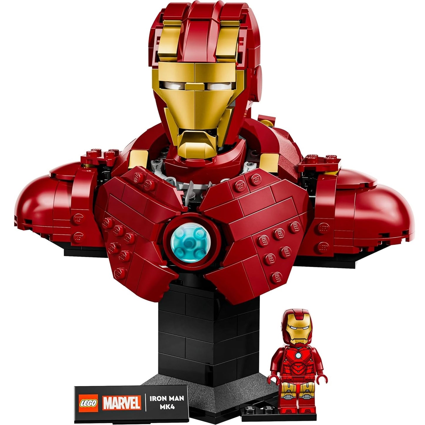 Lego - Marvel 76327 (Busto di Iron Man MK4) Figure Costruzioni 436 pz 18+ Infinity