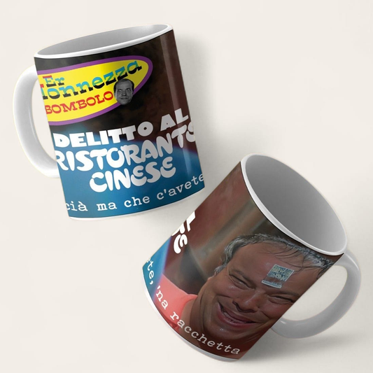 Infinite Statue Tazza Bombolo delitto al ristorante cinese Mug Ceramica Tè Caffè