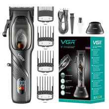 Vgr V-269 Tagliacapelli Professionale Rasoio Elettrico Display Motore Magnetico