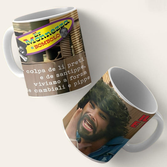 Infinite Statue - Tazza Er Monnezza "il trucido e lo sbirro" Mug Bicchiere Ceramica Tè Caffè