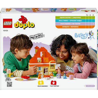 Lego - Duplo 10459 Bluey (Casa della Famiglia di Bluey Gioco Memoria) 83 pz (2+) Costruzioni