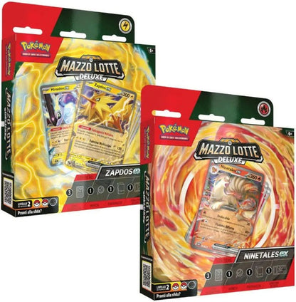 Pokémon - Mazzo Lotte Deluxe (Zapdos-Ex) Tcg Gcc Card Gioco Carte Collezione Ita