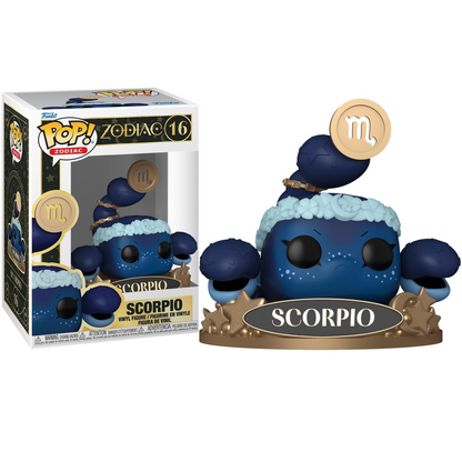 Funko Pop ! Zodiac (15) Scorpio - Vinyl Figure Statuetta Scorpione Collezione (Oct)