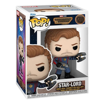 Funko Pop ! Marvel - Guardians Of The Galaxy Vol. 3 (1201) Star-Lord 9Cm