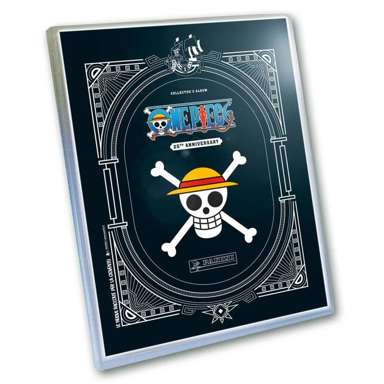 Panini One Piece 25Th Anniversary Ecoblister 3 Bustine Per Album +1 Card Limited