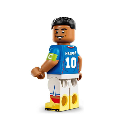 LEGO Editions 43013 (Kylian Mbappe) Highlights Leggenda del Calcio - 490 pcs Kit Modellismo con Action Figure 3D da Esposizione - Giocattolo Decorazione Cameretta - Regalo per Bambini e Bambine da 10 Anni e Fan Adulti (World Cup 2026)