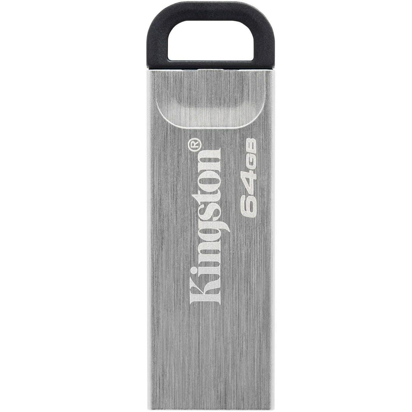Kingston Pendrive 64GB DTKN/64GB Data Travel Kyson USB-A 3.2 Chiavetta Memoria Metal Argento PC 200MB/s
