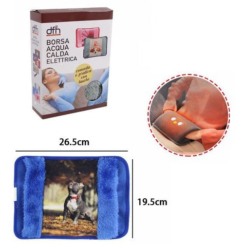 BORSA ACQUA CALDA SCALDINO ELETTRICO SCALDA MANI PIEDI TEPORINO ANALLERGICO 2762