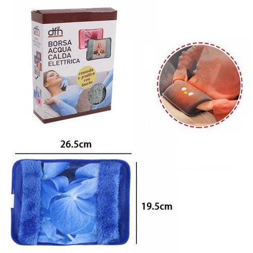 BORSA ACQUA CALDA SCALDINO ELETTRICO SCALDA MANI PIEDI TEPORINO ANALLERGICO 2763