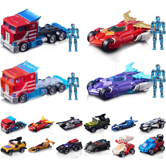 Blokees Transformers - Wheels: C01 Roll Out Auto Prime (Box Intero) 12 Action Figure a Sorpresa 75604