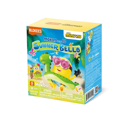 Blokees Minions - Mokoo Series 02 - Summer Bello (1 Random) - Action Figure da Collezione 75662