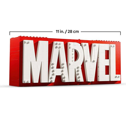 Lego - Marvel Logo 76313 Set (Sigla Marvel) Costruzioni 5 Mini Figure 931Pz 12+