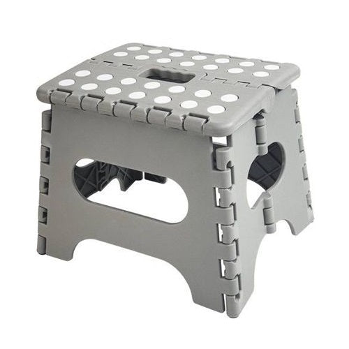 Sgabello Pieghevole 22Cm Basso Sgabellino Plastica Portatile Bambini Passeggio