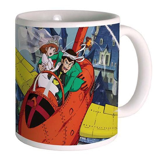 Semic - Tazza Lupin Iii Mug "Castle Of Cagliostro" Jigen In Ceramica Da Caffè Tè