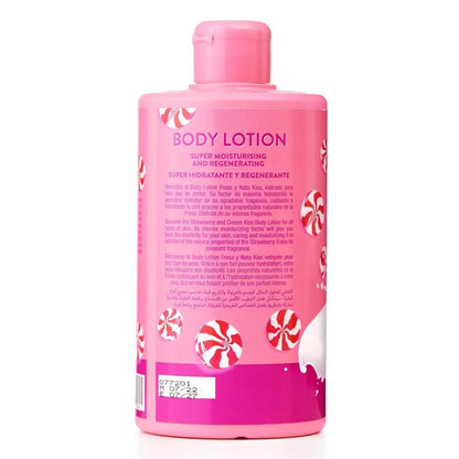 Tulipan Negro Lozione Corpo Body Crema Idratante (Kiss Panna E Fragola) 400Ml