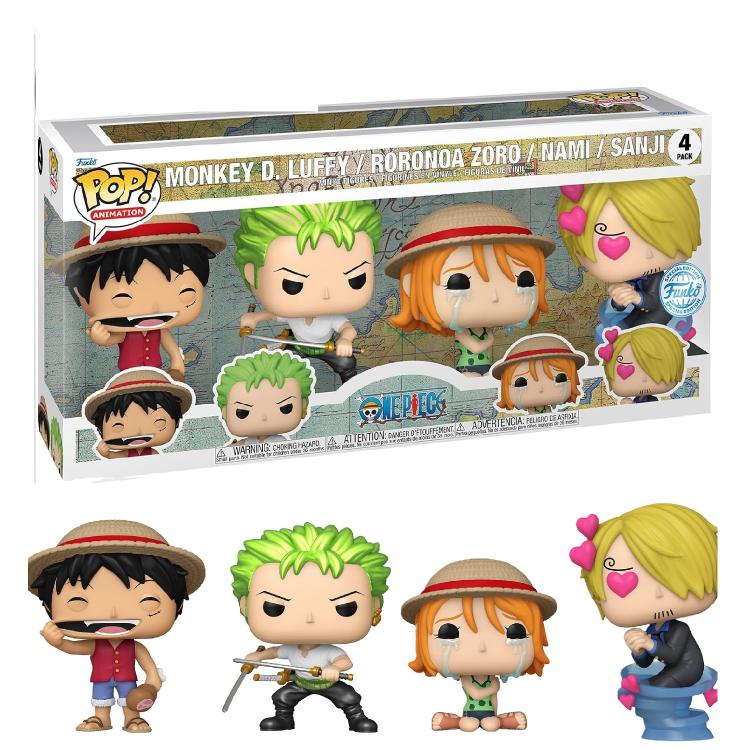 Funko Pop! One Piece - Monkey D.Luffy Roronoa Zoro Nami Sanji Special Edition