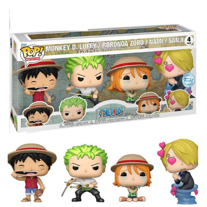 Funko Pop! One Piece - Monkey D.Luffy Roronoa Zoro Nami Sanji Special Edition