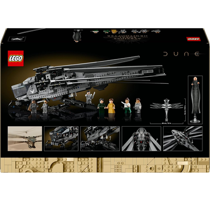 Lego - Icons 10327 Dune (Atreides Ornitottero Reale) 1369 pz 18+ Costruzioni