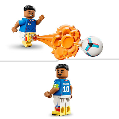 LEGO Editions 43013 (Kylian Mbappe) Highlights Leggenda del Calcio - 490 pcs Kit Modellismo con Action Figure 3D da Esposizione - Giocattolo Decorazione Cameretta - Regalo per Bambini e Bambine da 10 Anni e Fan Adulti (World Cup 2026)