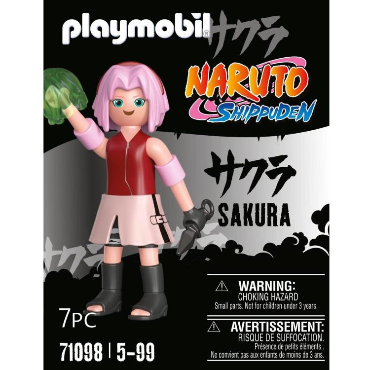 Playmobil - Naruto Shippuden: Sakura 71098 Action Figure Figura Collezione 7Pc