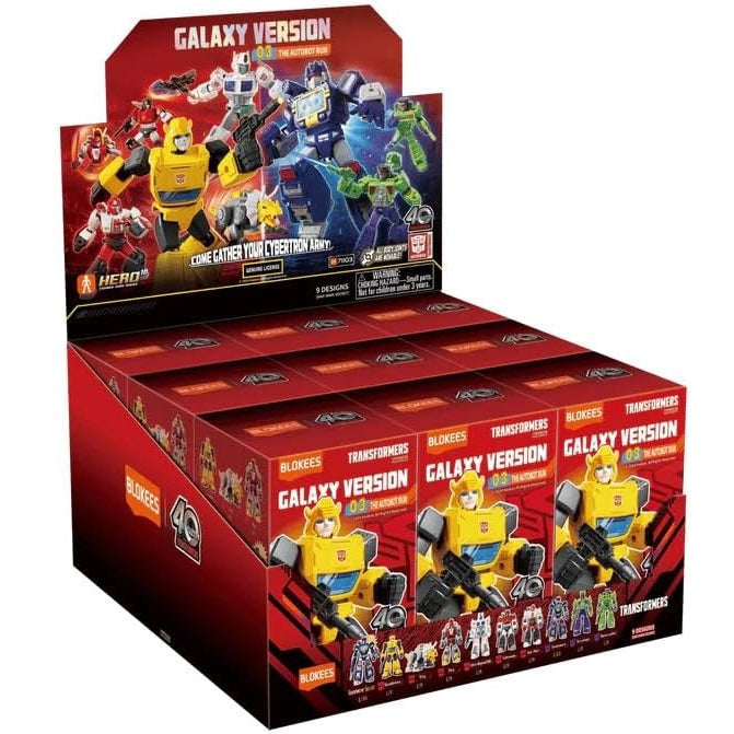Blokees Transformers - Model Kit Galaxy Version 03 - The Autobot Run (Box Intero) Action Figure 71103