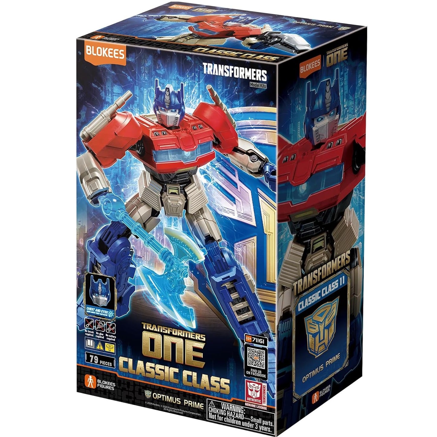 Blokees Transformers Model Kit Classic Class 11 (Optimus Prime) Action Figure 71161