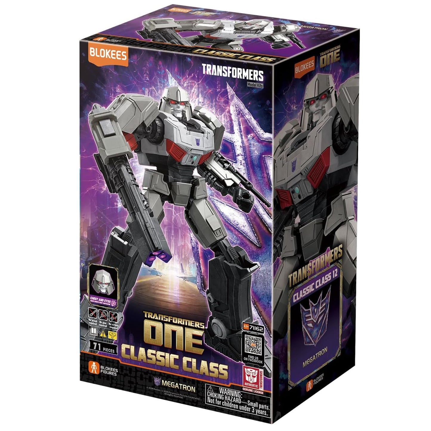Blokees Transformers Model Kit Classic Class 12 (Megatron) Action Figure 71162