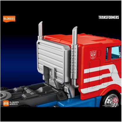 Blokees Transformers - Wheels: CT01 Optimus Prime - Veicolo da Collezione Action Figure Truck 75606