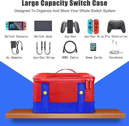 Xtreme Borsa Da Viaggio Organizer Zaino Nintendo Switch, Switch 2, Oled E Lite