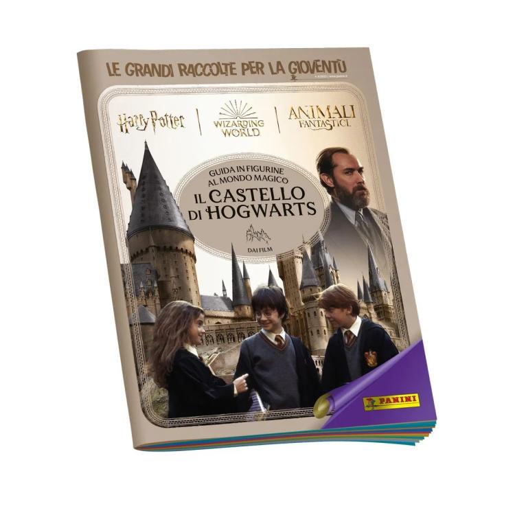 Panini Harry Potter: Castello Hogwarts Starter Pack Sticker Album Guida Figurine